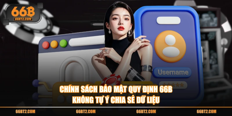 Chính sách bảo mật quy định 66B không tự ý chia sẻ dữ liệu